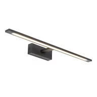 Lampy ścienne - QAZQA Nowoczesna lampa ścienna czarna 62 cm z diodą LED IP44 - Jerre - miniaturka - grafika 1