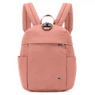 Torby podróżne - Plecak damski antykradzieżowy Pacsafe Citysafe CX Backpack Petite 8L Econyl Rose różowy - grafika 1