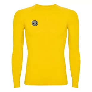 Koszulka Termoaktywna Football Masters  Żółta 116-127 - Bielizna sportowa męska - miniaturka - grafika 1