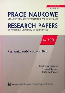 Prace naukowe Research Papers - Ekonomia - miniaturka - grafika 1