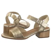 Sandały damskie - Sandały Złote N6802-25/00-1 (MA1331-a) Maciejka - miniaturka - grafika 1