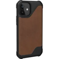 Etui i futerały do telefonów - UAG Etui Metropolis LT LTHR iPhone 12 Mini brązowe - miniaturka - grafika 1