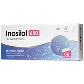 Witaminy i minerały dla sportowców - Kompleks witamin i minerałów ACTIVLAB Inozytol 650 (60 kapsułek) - miniaturka - grafika 1