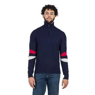 Sweter męski Rossignol Signature Hz Knit - Bluzy narciarskie - miniaturka - grafika 1