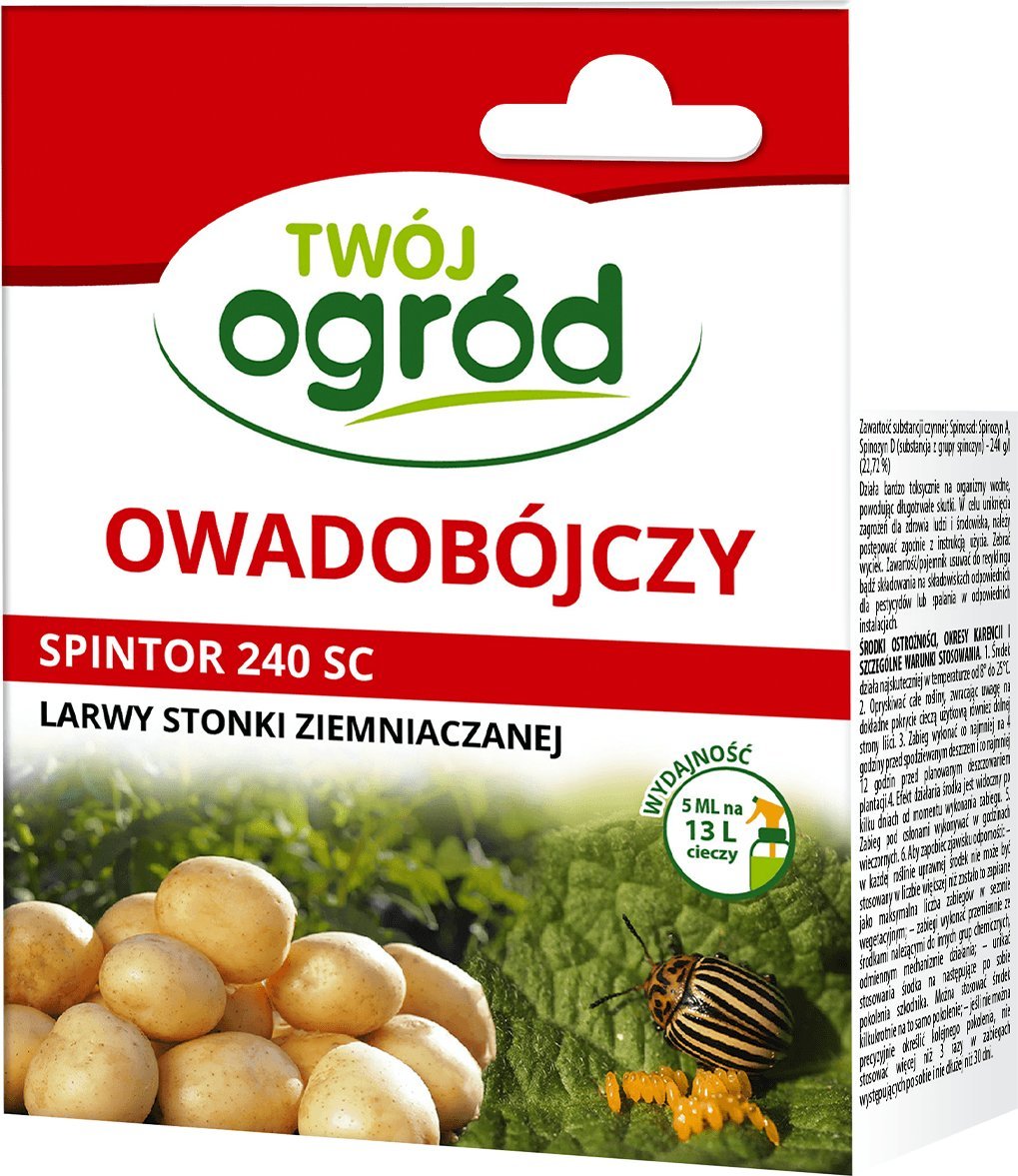 SpinTor 240 SC spinozyn A, spinozyn D Twój Ogród - środek owadobójczy 5ml