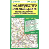 Atlasy i mapy - Mapa województwa dolnośląskiego - administracyjno-samochodowa 1:220 000 - Wydawnictwo Kartograficzne - miniaturka - grafika 1