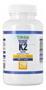MyVita MyVita witamina K2 MK7 forte 100 MCG 250 T M403 - Suplementy diety - miniaturka - grafika 1