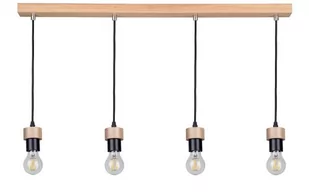 Britop Clarte lampa wisząca 4-punktowa dąb olejowany/czarny 3274474 3274474 - Lampy sufitowe - miniaturka - grafika 1