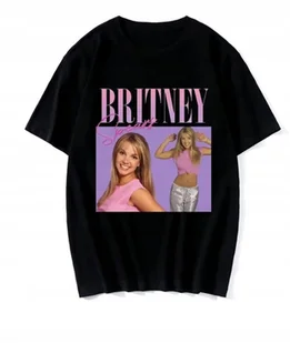 ŚWIĄTECZNA KOSZULKA MĘSKA ŚMIESZNA T-SHIRT BRITNEY SPEARS PIOSENKARKA L - Koszulki męskie - miniaturka - grafika 1