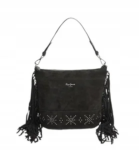 PEPE JEANS AMINA ANGIE DAMSKA TOREBKA CZARNA SKÓRZANA AWE - Torebki damskie - miniaturka - grafika 1