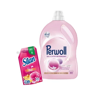 Zestaw Płyn do prania wełny Wool 60 prań Silan Płyn do zmiękczania tkanin Fabrlhafter Blutenrausch gratis - środek do prania - Środki do prania - miniaturka - grafika 1