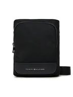 Nerki - Tommy Hilfiger Saszetka Th Business Nylon Mini Crossover AM0AM13193 Czarny - miniaturka - grafika 1