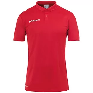 uhlsport Męska koszulka polo, czerwona, 140, czerwony - Koszulki męskie - miniaturka - grafika 1