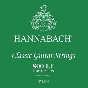 Hannabach 652368 Saiten für Klassik Gitarre Serie 800 Low Tension versilbert - 3er Bass 652368 - Struny gitarowe  - miniaturka - grafika 1