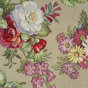 Obrus 140 x 180 Dekoracyjny Gobelinowy 1175 Oliwka - Obrusy i serwetki - miniaturka - grafika 7