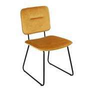 Krzesła - Intesi Krzesło Adele VIC żółte - miniaturka - grafika 1