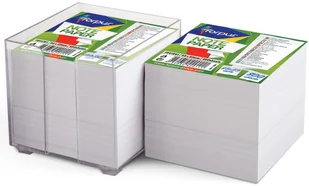 Kostka Biurowa Biała 85x85 800 Kartek Pastello - Etykiety samoprzylepne i bloki etykiet - miniaturka - grafika 1