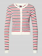 Swetry damskie - Kardigan o kroju regular fit z bawełny - miniaturka - grafika 1