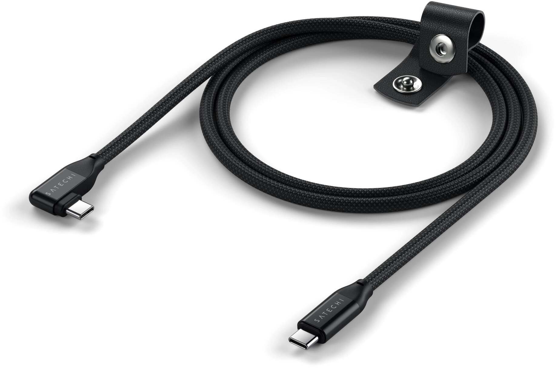 Satechi Satechi Right Angle Data & Charge Cable 1 m - Black AP-YCR100K