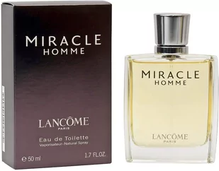 Lancome, Miracle Homme, Woda toaletowa, 50ml - Wody i perfumy męskie - miniaturka - grafika 1