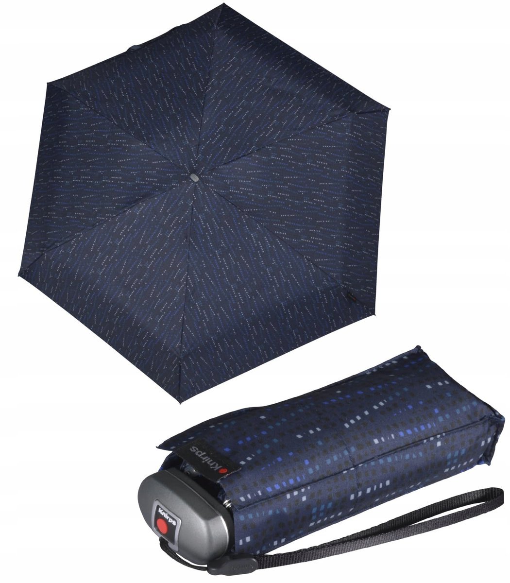 Knirps parasol automatyczny niebieski