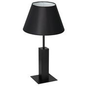 Lampy stojące - Luminex Table lamps 3642 Lampa stołowa lampka 1x60W E27 czarny/biały - miniaturka - grafika 1