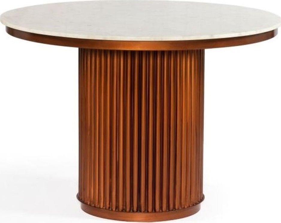 DKD Home Decor Stoły do Jadalni DKD Home Decor Metal Marmur 110 x 110 x 76 cm