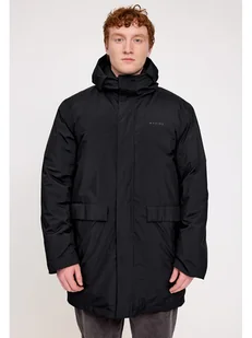 MAZINE Płaszcz zimowy w kolorze czarnym - Kurtki męskie - miniaturka - grafika 1