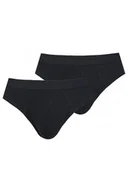 Majtki męskie - Bawełniane jednokolorowe slipy męskie (2 pack) MPP 019 - miniaturka - grafika 1