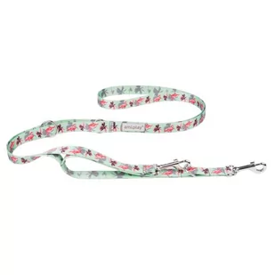 Amiplay BeHappy Smycz regulowana 7in1 XL 1-2m x 2,5cm flamingo - Smycze dla psów - miniaturka - grafika 1