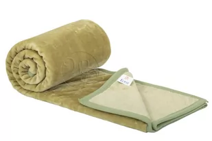 Koc Elway 160x210 oliwka - Koce - miniaturka - grafika 1