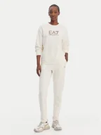 Dresy damskie - EA7 Emporio Armani Dres 7W000115 AF13135 U0004 Beżowy Regular Fit - miniaturka - grafika 1