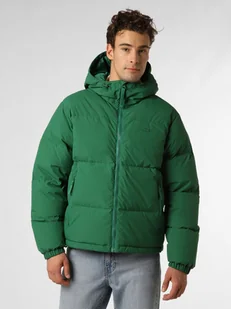 Lacoste Męska kurtka puchowa Mężczyźni Puch zielony jednolity, 50 - Kurtki męskie - miniaturka - grafika 1