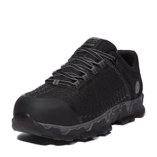Timberland Pro Męskie Power train sport stop bezpieczeństwo palce elektryczne zagrożenie sportowe buty robocze, Czarny syntetyczny - 38.5 EU - Koszulki męskie - miniaturka - grafika 1