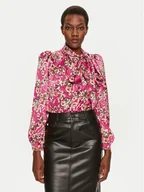 Bluzki damskie - Hugo Bluzka Cerela-1 50520420 Różowy Regular Fit - miniaturka - grafika 1