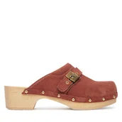 Klapki i japonki damskie - Klapki Scholl Pescura Clog F32326 Brązowy - miniaturka - grafika 1