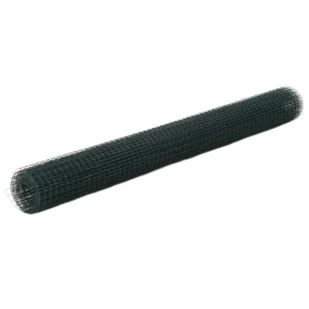 vidaxl Siatka stalowa powlekana PVC, 10 x 1,5 m, kwadratowa, zielona - Ogrodzenia - miniaturka - grafika 5