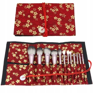 Kosmetyczka na pędzle do makijażu, organizer wiązany - Kosmetyczki, organizery i kuferki - miniaturka - grafika 1