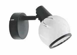 Megan - kinkiet 1 płomienny czarny 831001-30 - Lampy ścienne - miniaturka - grafika 1