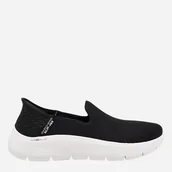 Trampki damskie - Buty wsuwane damskie sportowe Skechers 124963-BKW 38.5 Czarne (196642428729). Buty wsuwane slip-on damskie - miniaturka - grafika 1