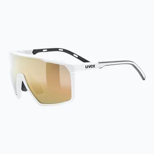 Okulary przeciwsłoneczne UVEX Mtn Perform S white matt/mirror gold - Okulary przeciwsłoneczne - miniaturka - grafika 1