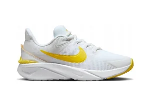 Buty Dziecięce Sportowe Sznurowane Nike Star Runner 4 DX7615-101 r. 36 - Buty dla dziewczynek - miniaturka - grafika 1
