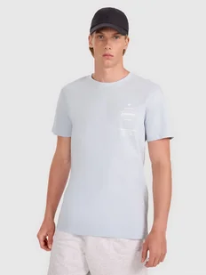 T-shirt męski 4F 4FRSS25TTSHM2688-34S Niebieski Roz. M - Koszulki męskie - miniaturka - grafika 1