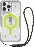 Etui i futerały do telefonów - UAG UAG Pathfinder Clear Magsafe Bundle - obudowa ochronna do iPhone 16 Pro Max kompatybilna z MagSafe oraz smycz na telefon (active neon / graphite-black) - miniaturka - grafika 1