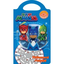 PJ Masks. Zakręcone labirynty. Pidżamersi w akcji - Książki edukacyjne - miniaturka - grafika 1