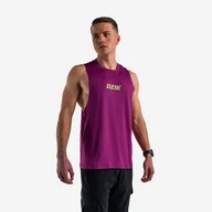 Koszulki sportowe damskie - Tank top treningowy DZIK® fioletowy - miniaturka - grafika 1