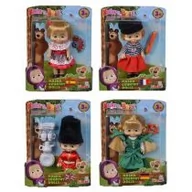 Lalki dla dziewczynek - Simba Toys Masza w strojach narodowych 4 rodzaje Masza i Niedźwiedź cena za 1 szt - miniaturka - grafika 1
