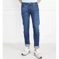 Spodnie męskie - Lacoste Jeansy | Slim Fit - miniaturka - grafika 1