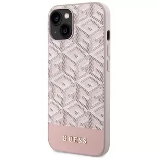 Etui Guess GUHMP14MHGCFSEP do iPhone 14 Plus 6,7" hard case GCube Stripes MagSafe - Etui i futerały do telefonów - miniaturka - grafika 3