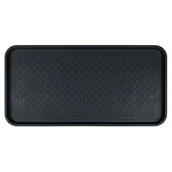 Wycieraczki - Ociekacz Fala 76 x 38 cm czarny - miniaturka - grafika 1